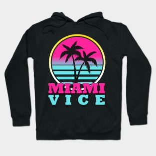 Miami Vice Beach sunset Hoodie